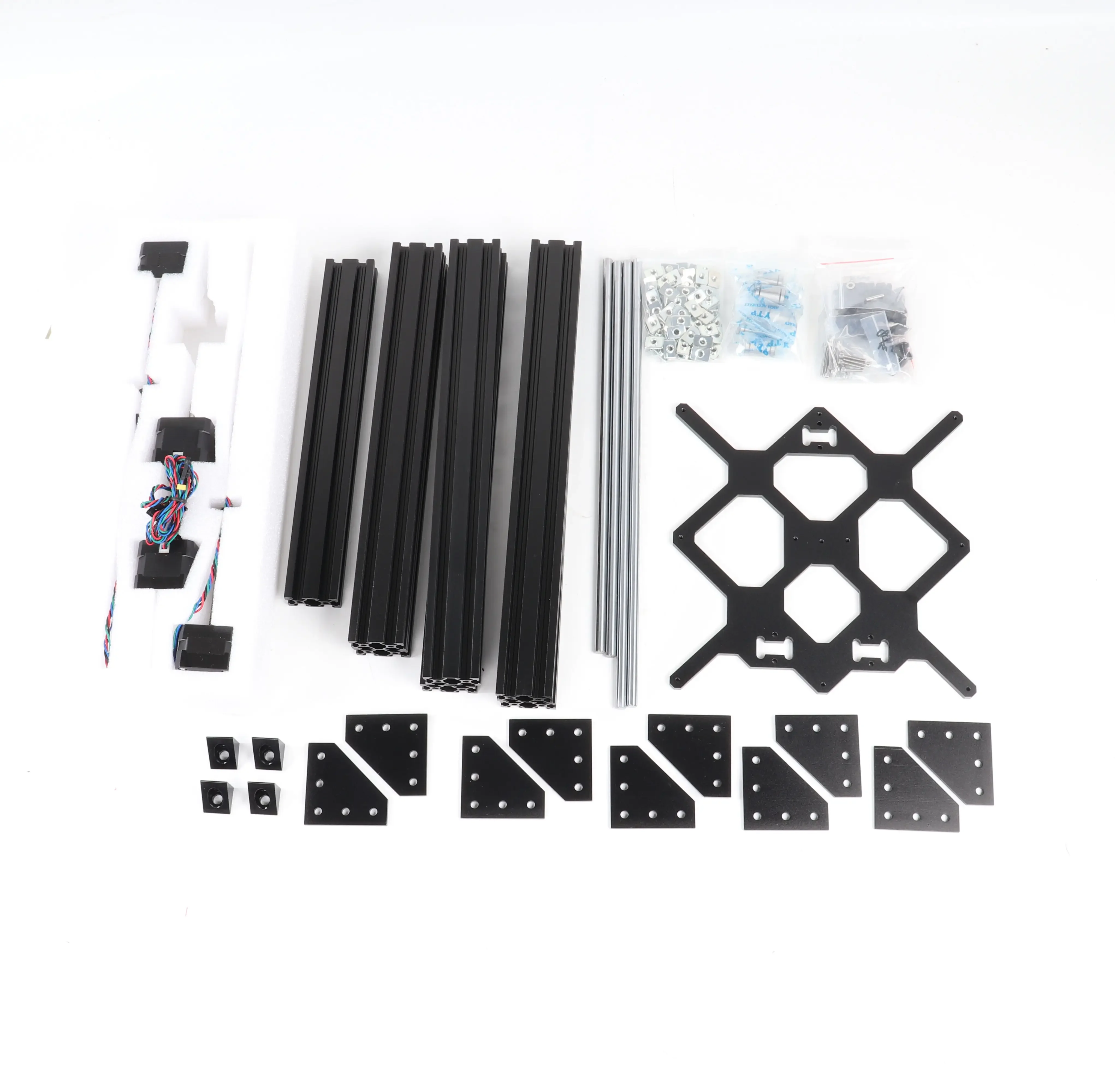 

Blurolls Prusa MK3.9 MK4 Original Upgrade Kit Based on MK3S Bear Basic Frame Kit Sliver PSU Smooth Rod X/Y/Z Motors