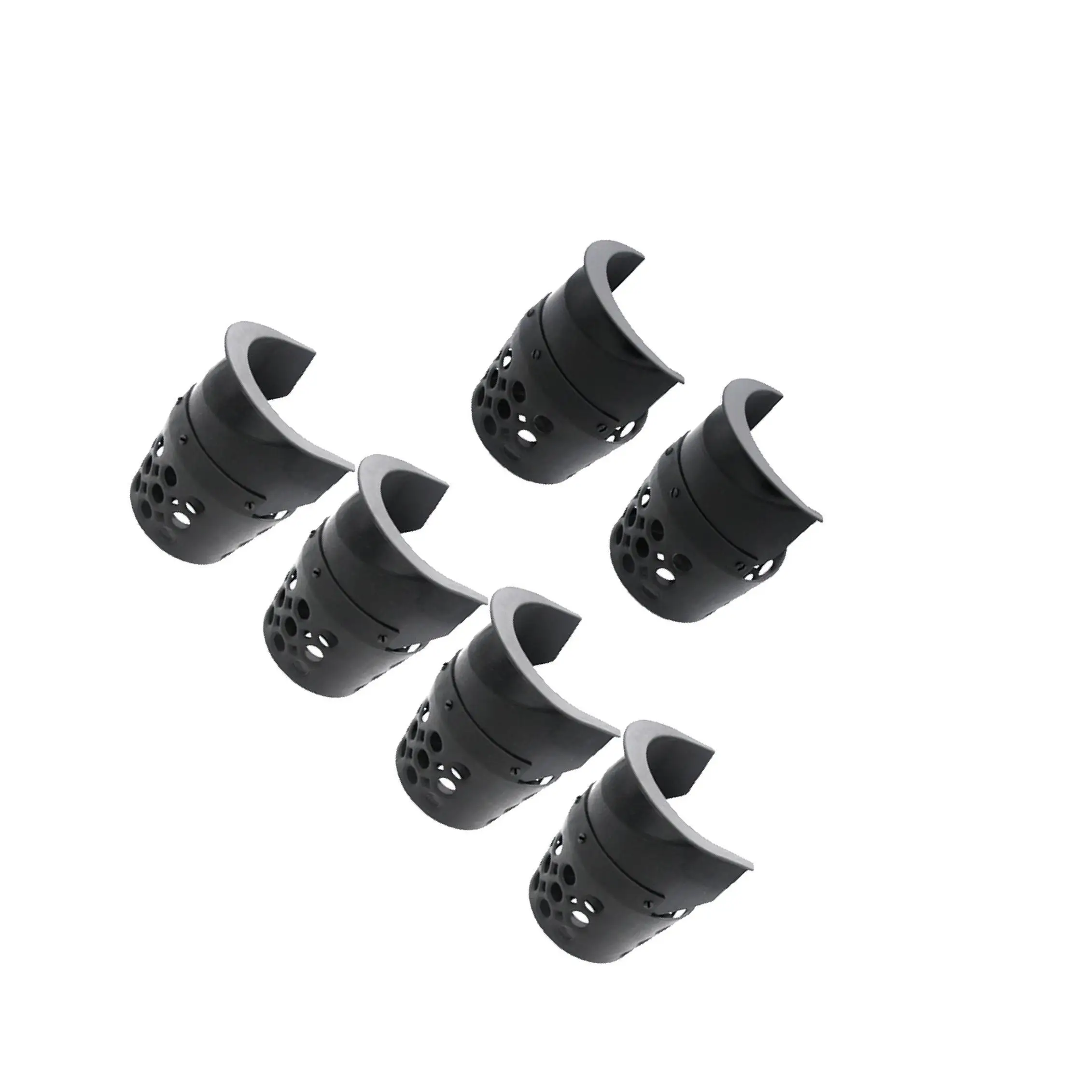 

6Pcs Billiard Pool Table Pockets Black Baskets Billiard Ball Storage Pockets