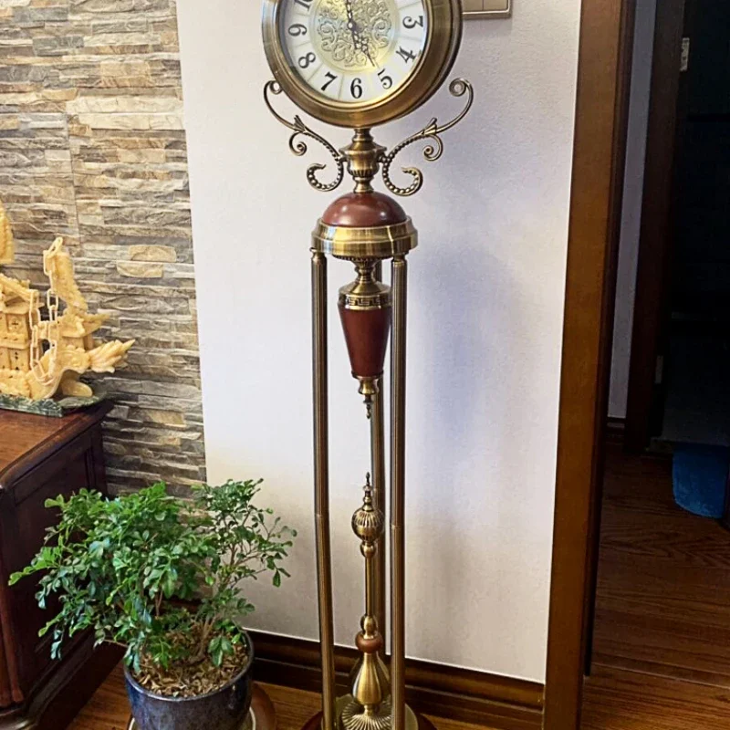 

Modern Simple and Light Luxury Household Quartz Mute American Floor Clock
