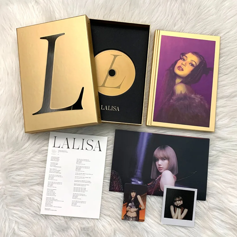 

Альбом LISA Solo Товары LALISA Lalisa K-Pop Поддержка идола Плакаты Коллекционные фотокарточки Специальные подарки для фанатов