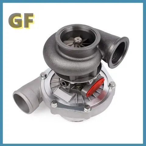 Turboaggregat 6264 6266 Gen 1 2 Dubbelkullagerturboaggregat för precisionsbillethjul V-bandsturbinhusuppgradering T3 T4 10 best sales precisionsturbo - №6
