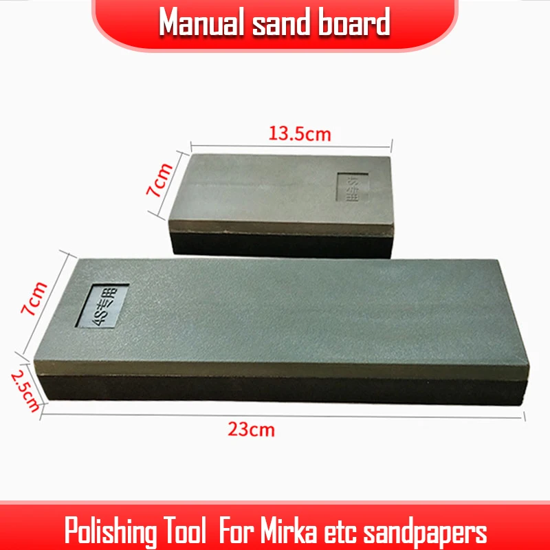 

Holder Grinding Manual sand board Wall Wood Polishing Tool Sand Board Special Frame Sponge Seal For Mirka etc sandpaper