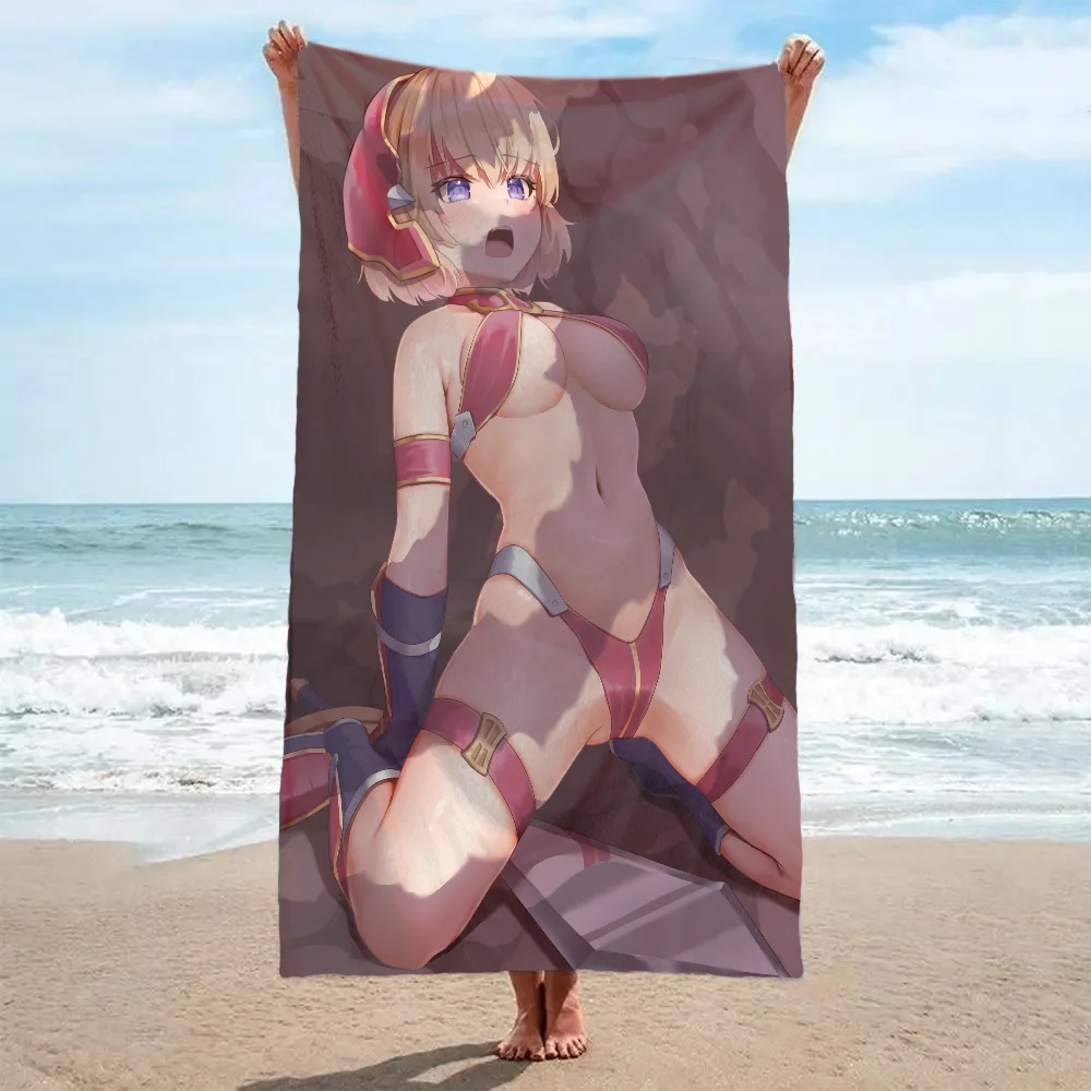 Cute Sexy Anime Girl NSFW Part1 Towel Bath towel pattern beach towel quick drying and absorbent Pure Cotton basically never fade