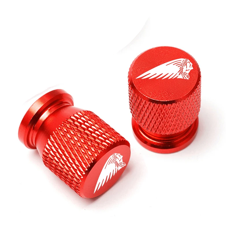 2 Pcs Motorcycle Tire Valve Air Port Stem Cover Caps CNC Aluminum Accessories For Indian FTR 1200 S FTR1200