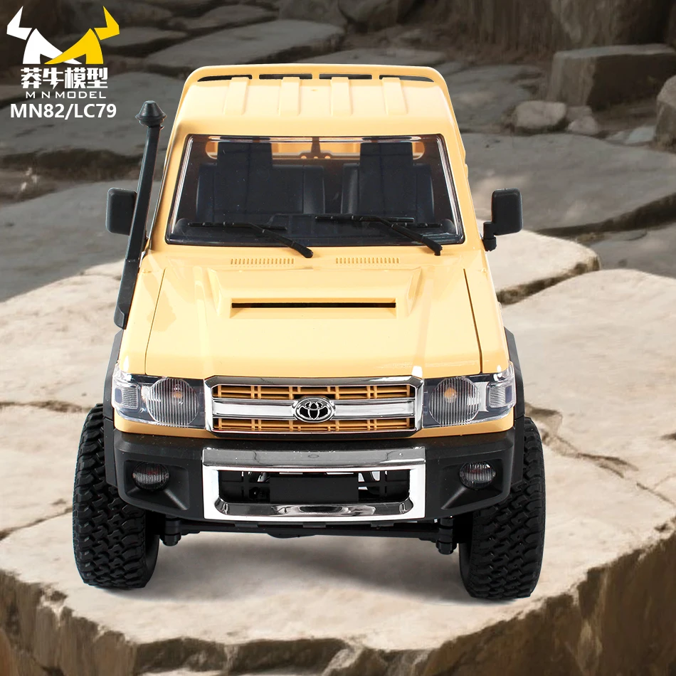 MN MODEL 1/12 4x4 LC79 RC Tour Fahrzeug Retro Geländewagen Rock Crawler Dinosaurier Pickup Klettern Truck Sammlung Spielzeug für Erwachsene