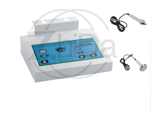 

Chong Five Diamonds Beauty Warm Moisturizing Nutrition Product Introduction Double Probe Ultrasonic Introducer D-801