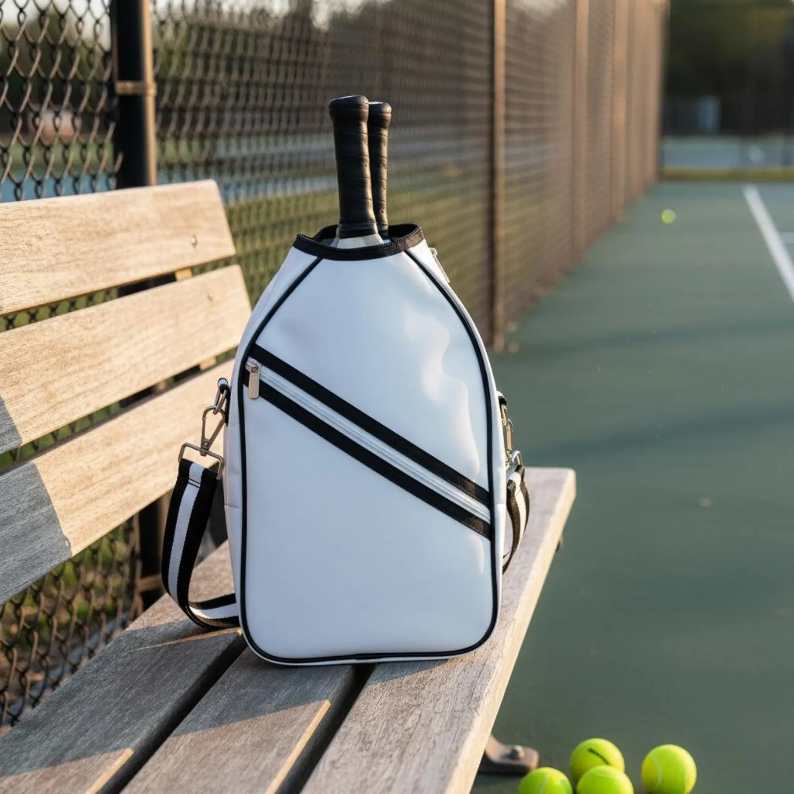 Pickleball Paddle Bag Lightweight Pickleball Racket Bag Sports Accessory Long-Lasting Abrasion-Resistant-Resistant for Men view 2