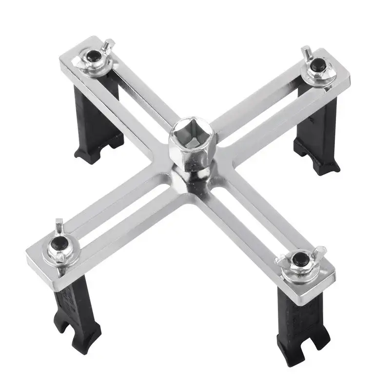 

Adjustable Car Fuel Tank Lid Remover Four-claw Fuel Tank Wrench Remove Spanner