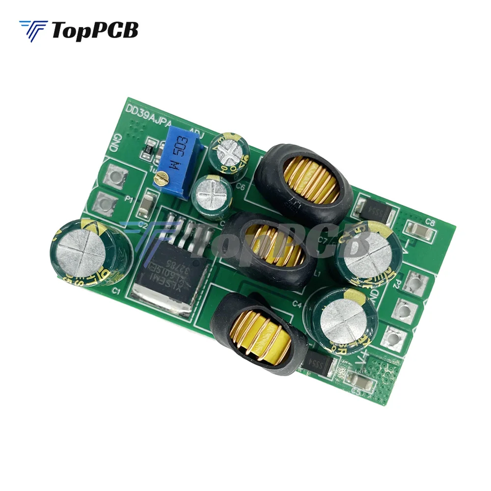 DC Step-Up Boost-Buck Converter Module, Positivo e Negativo, Fonte de Alimentação Dupla Saída, 20W +- 5V, 6V, 9V, 10V, 12V, 15V, 24V