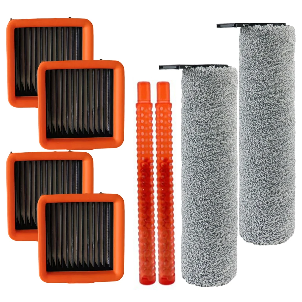 Roller Brush Hepa Filter Taste Removing-Stick Replacement Parts For Uwant D100 / D100 Pro / D100 Plus Vacuum Cleaner
