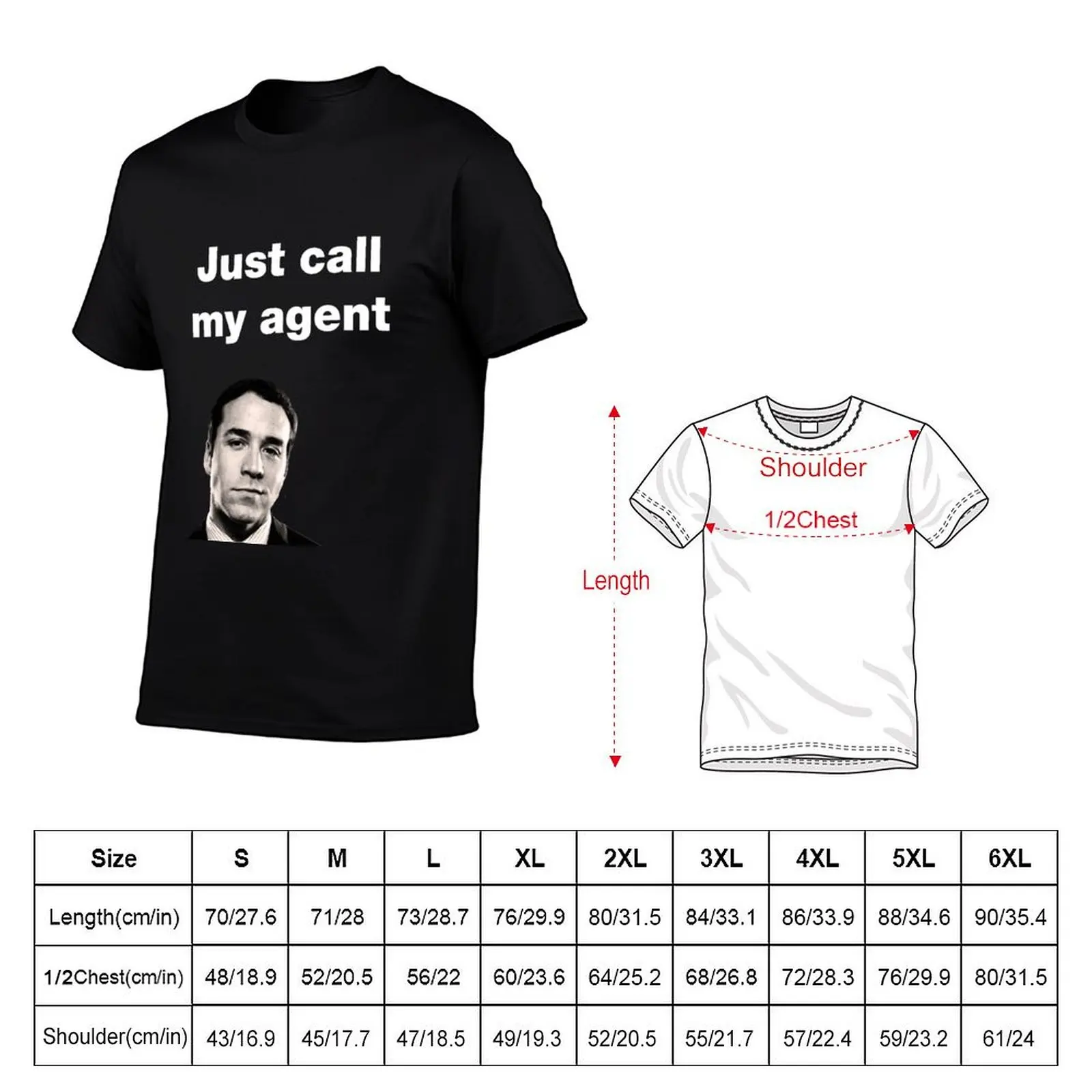 Ari Gold - Entourage - Just Call My Agent T-Shirt customizeds boys whites summer tops for a boy t shirt for men