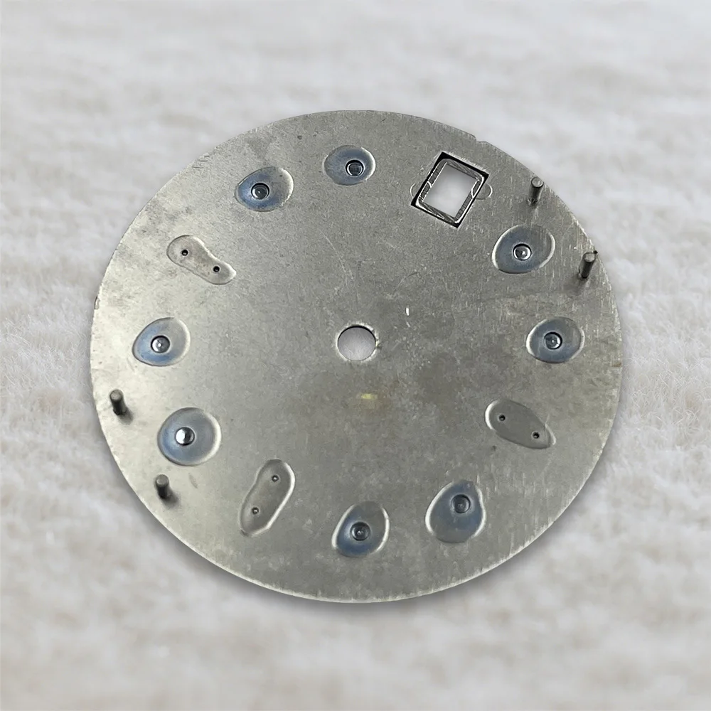 28.5mm S Logo SUB Diving Dial For NH35 Movement Green Luminous High-Quality Gradient Dial Watch Modification Accessories