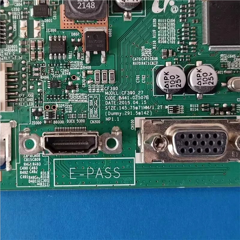 Placa Base para BN41-02507B BN41-02507 LC24F390FHLXZX C24F390FHL C24F390FH LC27F390FHLXZX C27F390FHL C27F390FH