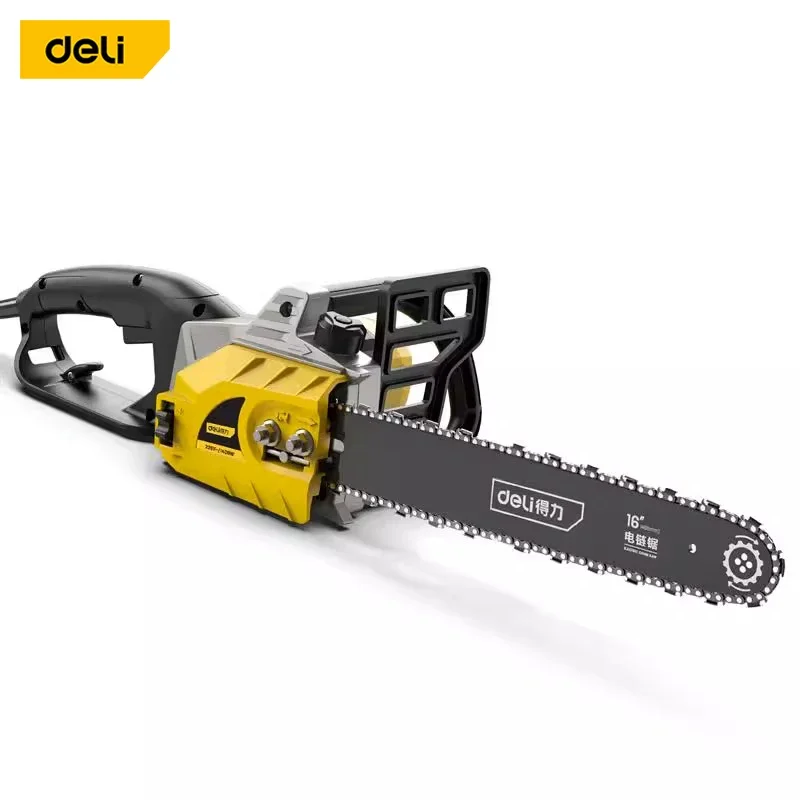 

Deli Tools Electric Wood Cutting Machine 16 Inch Chain Saws For Garden Trimming Wood Cutter