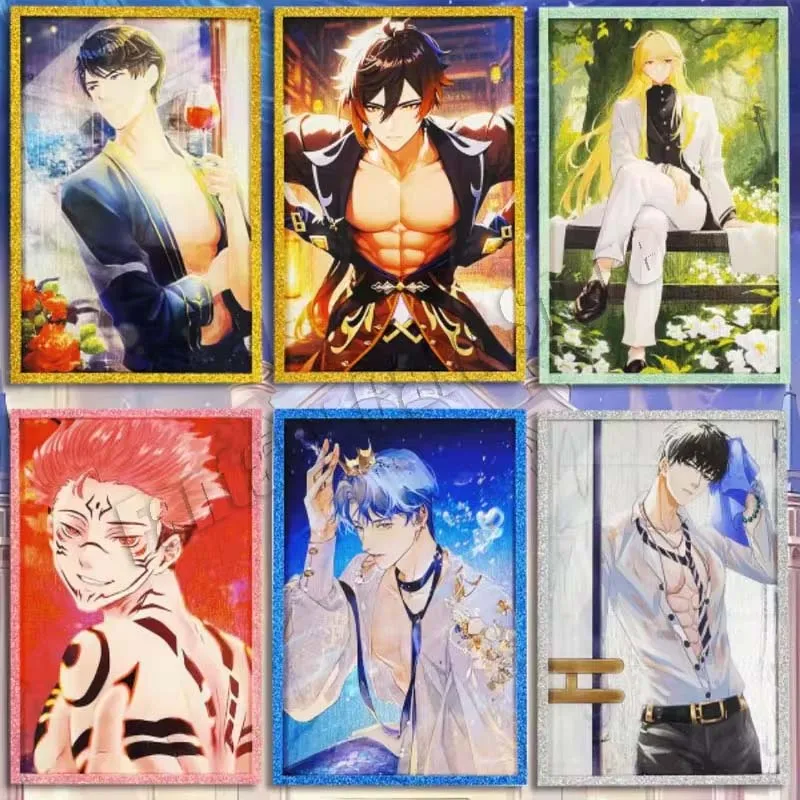 Bargain Price New Style Sexy Anime Male God Card Limited Sale Abs Gay Sexy Man Husband Card Collection Hobbies Gift