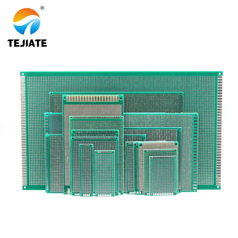 1pcs Double-sided Tin Plate PCB Circuit Board 4*6 5*7 6*8 7*9CM Fiberglass Board Universal Board Perforated Board