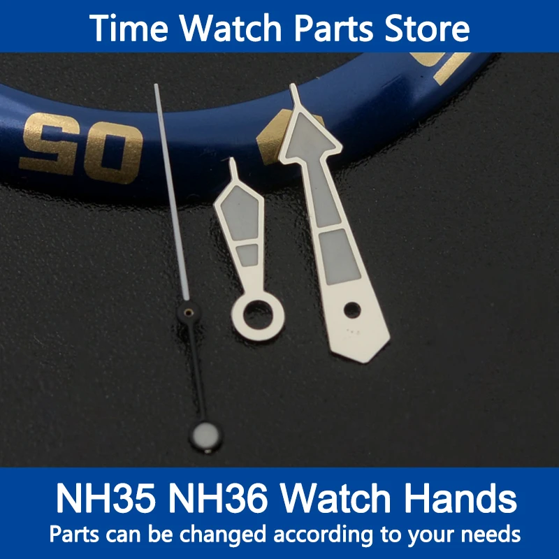 

High-quality Watch accessories watch pointer NH35 NH36 hands green luminous suitable for N H35/ NH36 movement