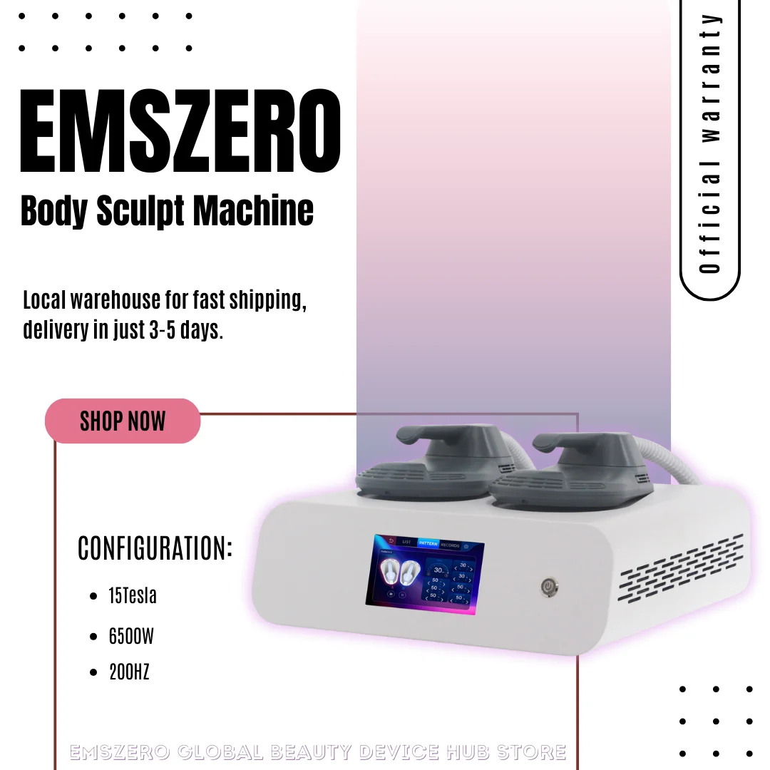 

EMSzero Mini Nova RF Machine Muscle Stimulation EMS Body Sculpting Fat Burning EMS Slimming Electromagnetic