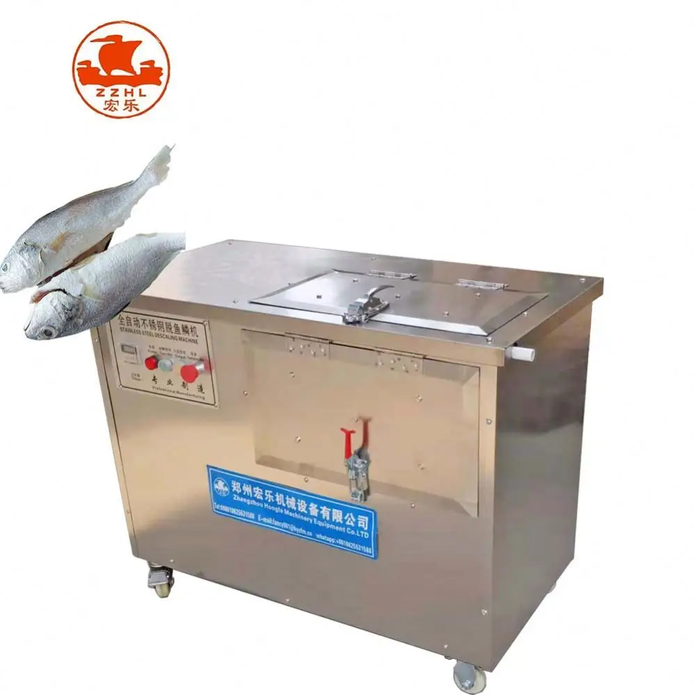 Stainless Cordless Electric Fish Scaler Descaller Fish Descaling Machine