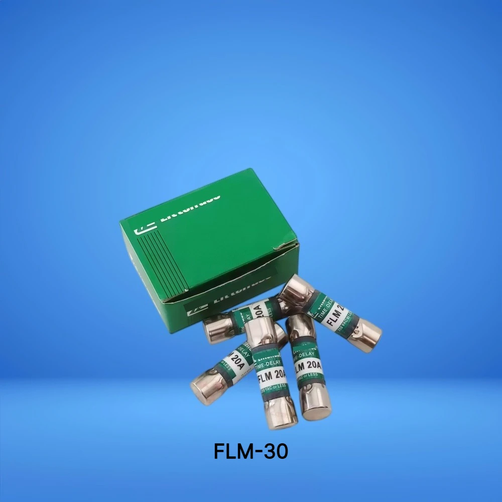 FLM-30 Fuse, 30A 250VAC Time Delay Cartridge Fuse, 1 Piece OEM