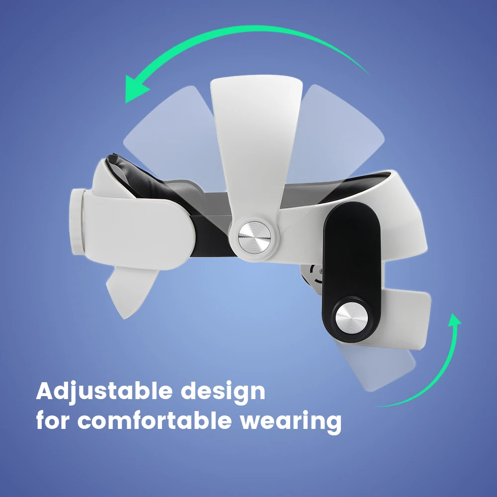 M2 هالو حزام ل كوة كويست 2 T1 قابل للتعديل حزام للرأس ترقيات النخبة حزام بديل حزام الرأس ل كويست 2 VR الملحقات