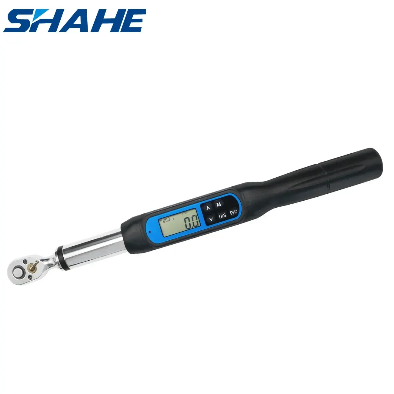 

Shahe 3/4'' Drive Digital Torque Wrench With Super Large Screen Accurate ±2.5% Adjustable Torque Wrench With LED Buzzer