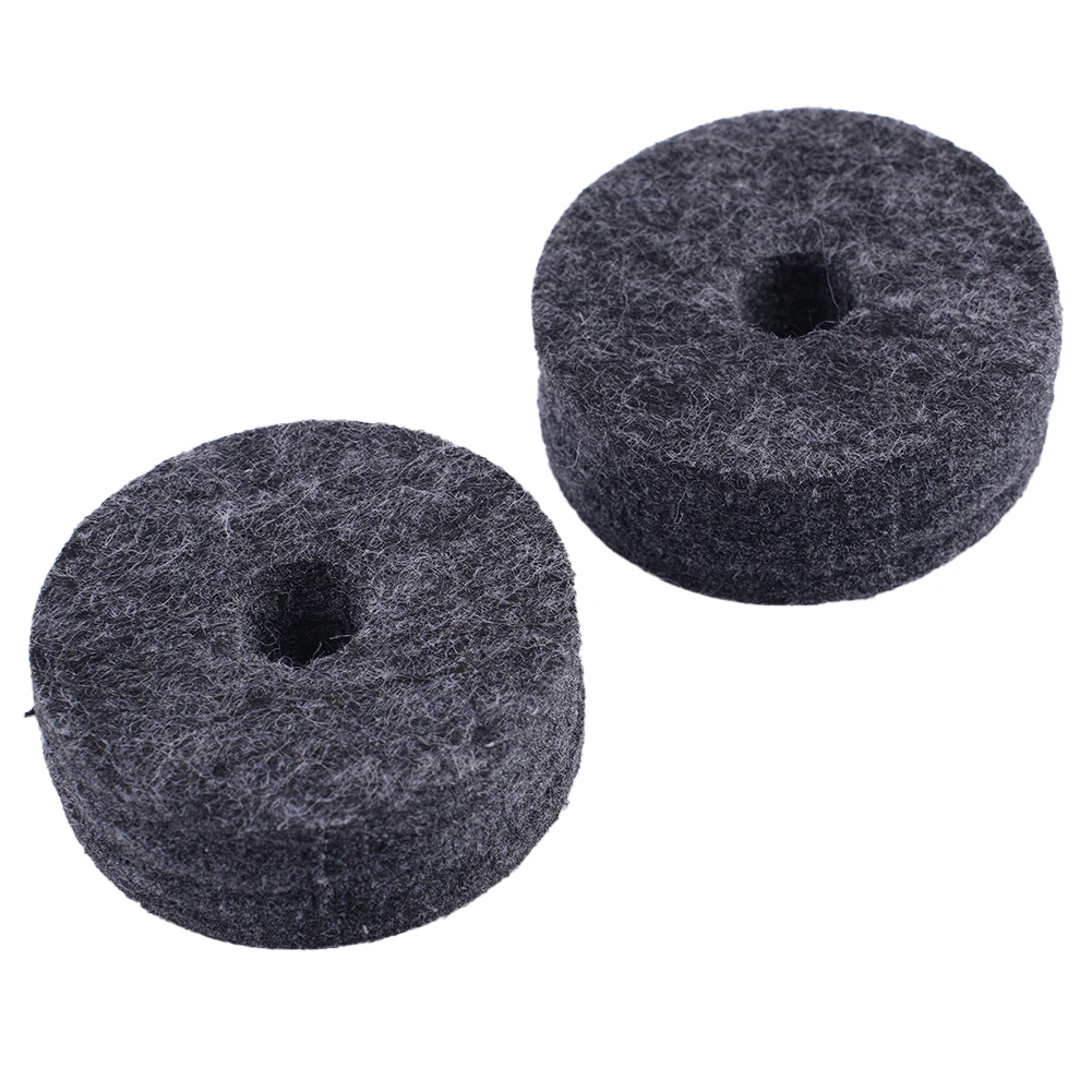 20pcs Felt Washers for Crash Cymbals Clutch Drum Accessories Felt Parts to Reduce Metal Contact and Preserve Cymbal Condition