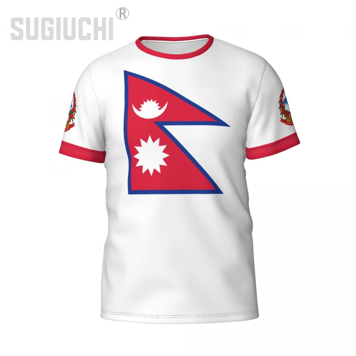 Custom Name Number Nepal Flag Emblem 3D T-shirts For Men Women Tees jersey team Clothes Soccer Football Fans Gift T shirt