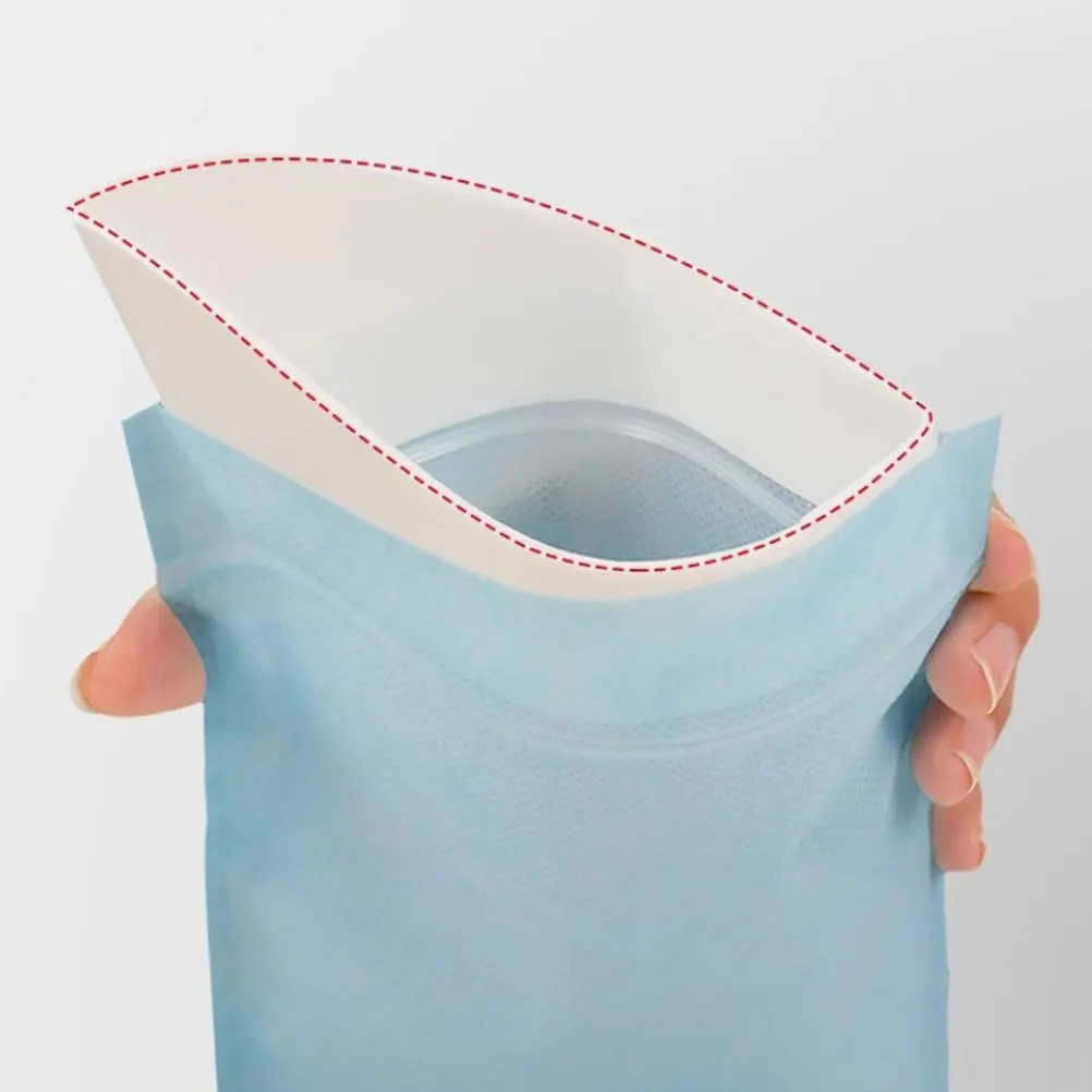 مرحاض محمول للسيارة والتخييم والسفر وحقائب مبولة للاستعمال مرة واحدة وحقيبة تبول للطوارئ بتصميم للجنسين مناسب للبالغين #1