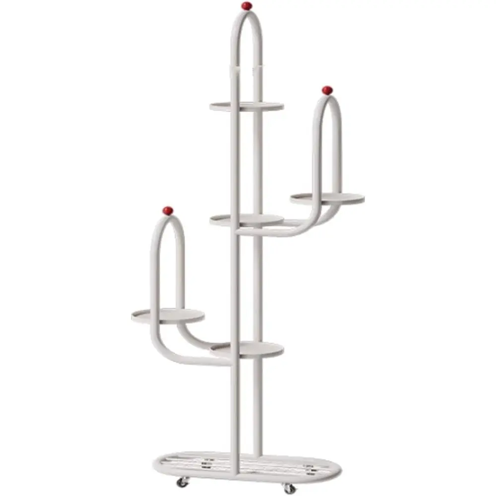 

Металлическая подставка для кактусов, высокая стойка для горшков, креативный держатель для декора гостиной или балкона