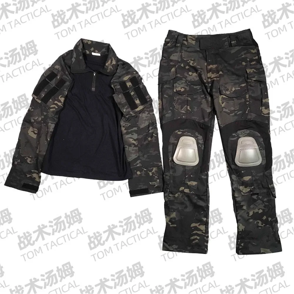 

MCBK camouflage GEN3 G3 TrainingTactical Hunting Combat training special force Frog suit Long sleeved+long pants ﻿