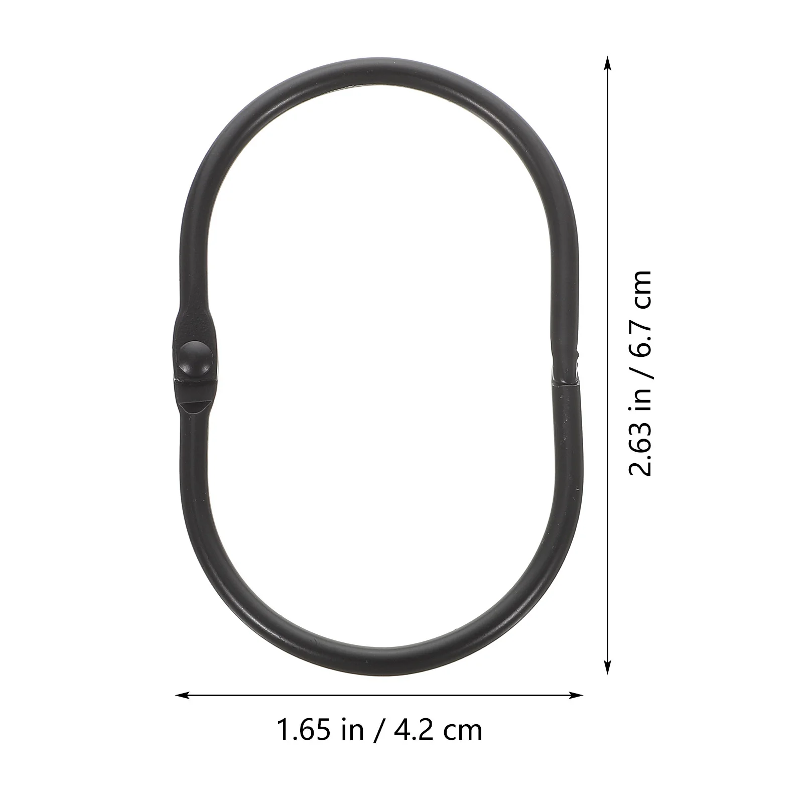30 шт. металлические кольца для занавесок для душа толстые прочные простые в использовании аксессуары для украшения дома и ванной комнаты кольца для занавесок для душа