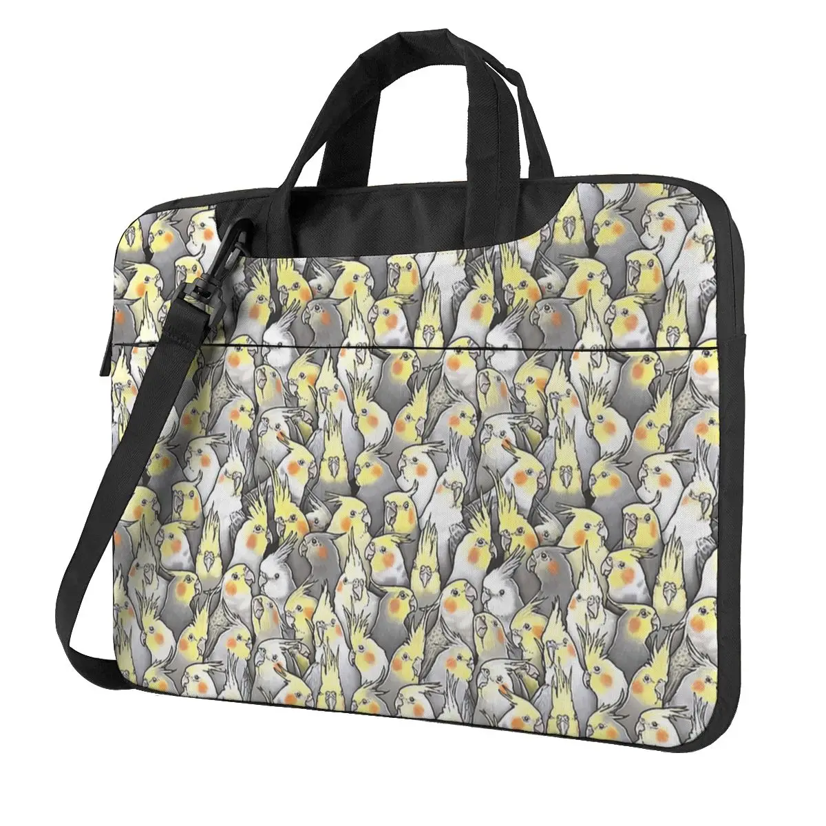 

Cockatiels Galore Laptop Bag Case Protective Vintage Computer Bag Bicycle Crossbody Laptop Pouch