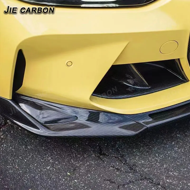 For BMW G80, G82, G83, M3, M4 2020 carbon fiber car front bumper front lip splitter front scoop chin diffuser car accessories
