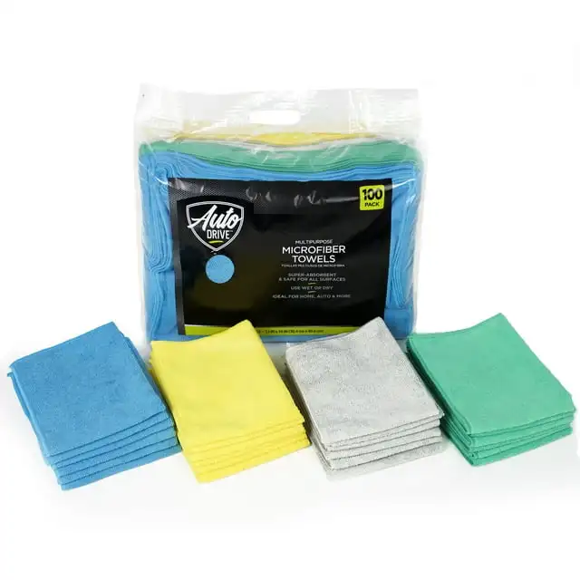 

Автомобильные чистящие средства, многофункциональные полотенца из микрофибры, 12 x 16 дюймов, 100 шт.