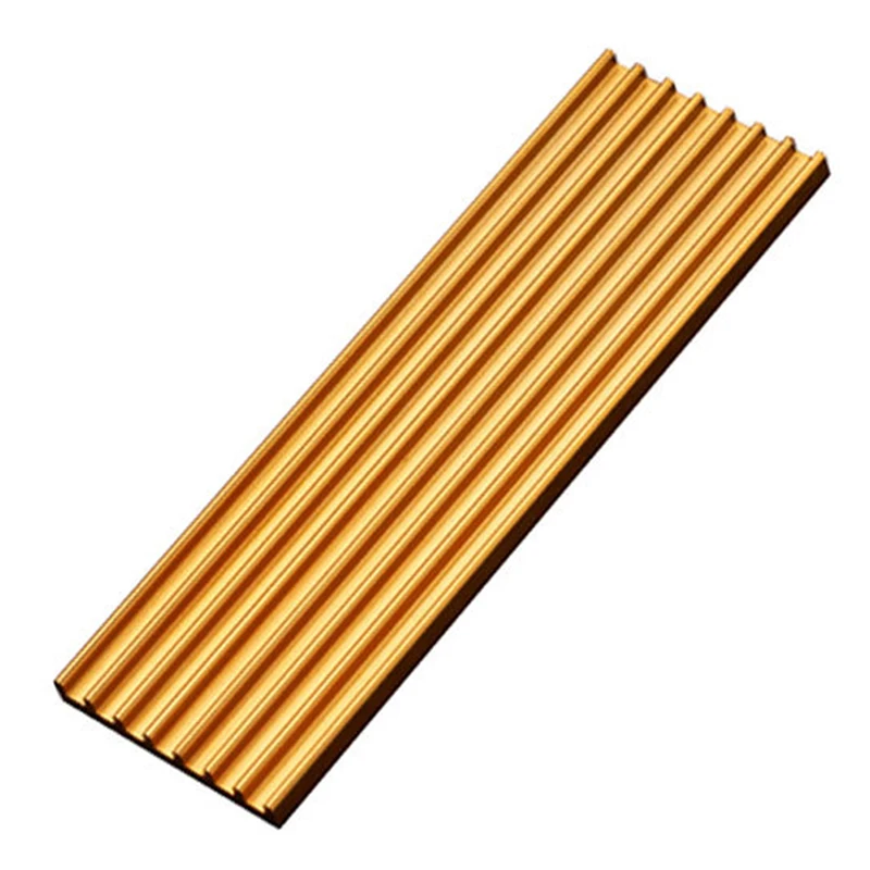 M.2 ssd dissipador de calor nvme ngff m.2 2280 disco rígido de estado sólido alumínio dissipador de calor refrigerador almofada de resfriamento térmico para pc