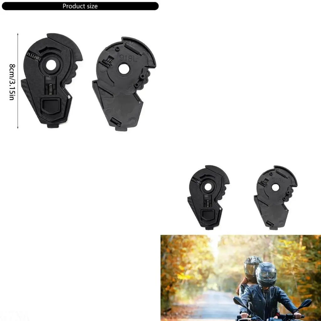 

G7NA 2Pcs Motorbike Helmets Base for NEVA Helmets Base Plate