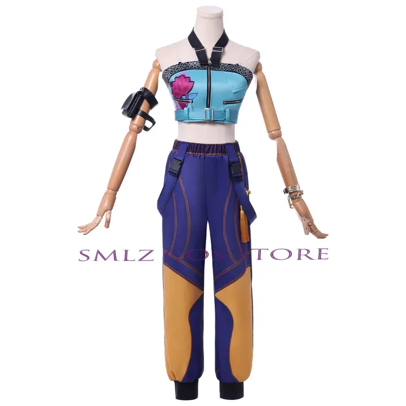 Anime Zoey Cosplay equipo KPop Devil Hunters disfraz Zoey uniforme Sexy traje de fiesta de Carnaval de Halloween para mujeres y niñas