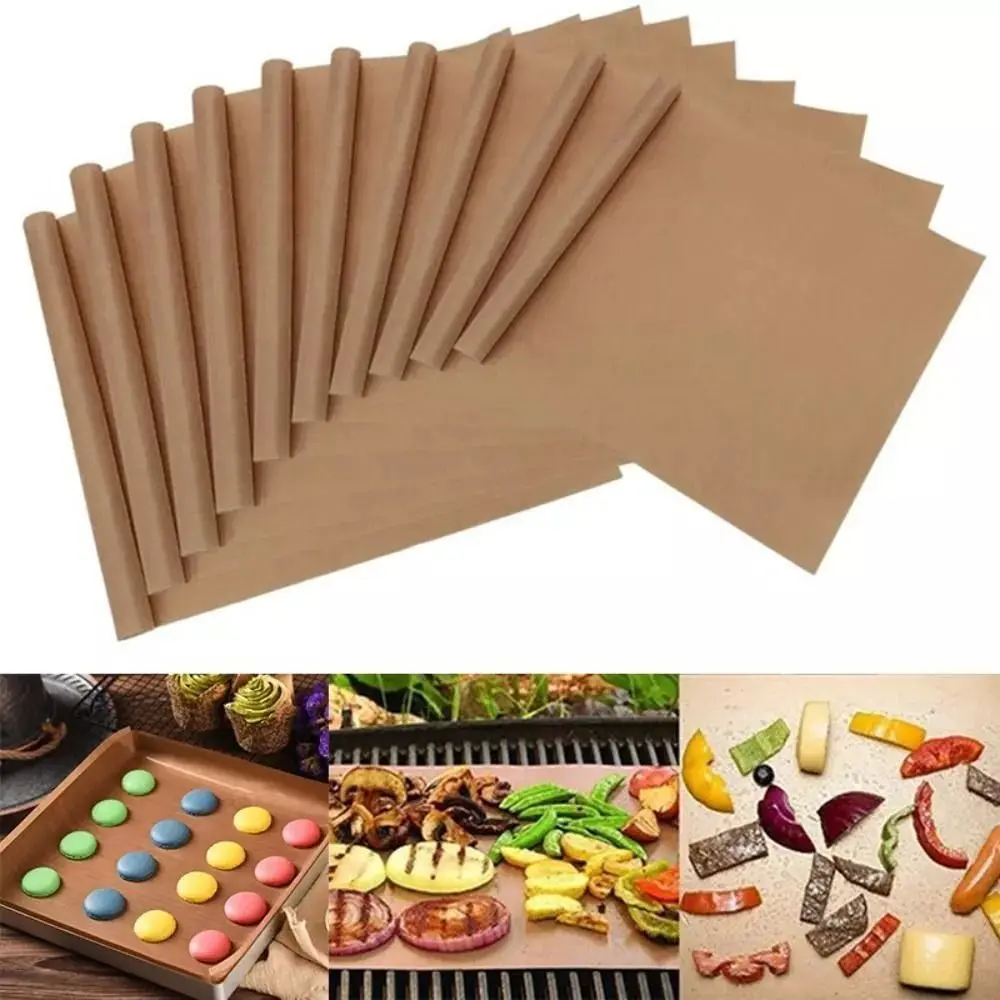 1Pcs New High Temperature Resistant Oven Baking Mat Reusable Portable Tray Cloth Non Stick Baking Tray Mat Oilpaper for Teflon