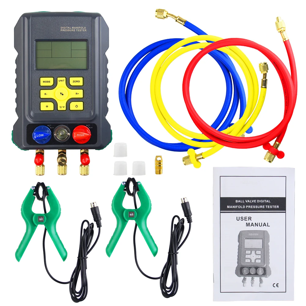 

Intelligent Digital Display Refrigerant Meter With Multiple Mode Function Options DY522A