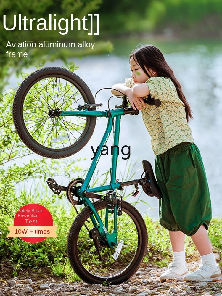 CX-Vélo en alliage d'aluminium ultra léger pour enfants, VTT pour enfants moyens et grands, garçons et filles, 6-12 ans