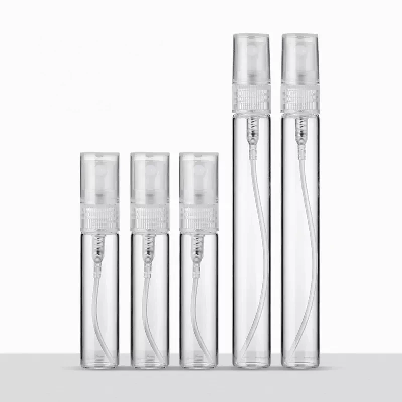 20 Stuks 2 Ml 3 Ml 5 Ml 10 Ml Mini Draagbare Parfumflesje Spray Hervulbare Cosmetische Monster Glas bottelen Lege Container
