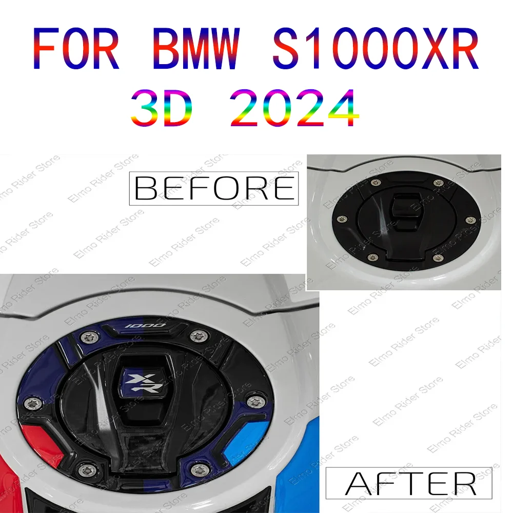 

For BMW S1000XR 2024 Waterproof Scratch-Resistant 3D Gel Epoxy Resin Fuel Tank Pad Sticker