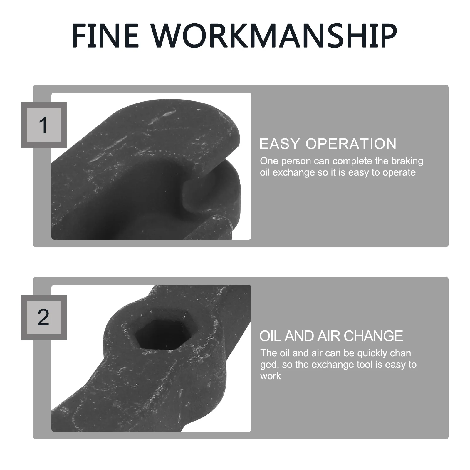 أداة تغيير زيت سائل الفرامل المهنية لإصلاح السيارات زيت الفرامل النازف للشاحنات ومركبات البناء سائل التشغيل السهل #2
