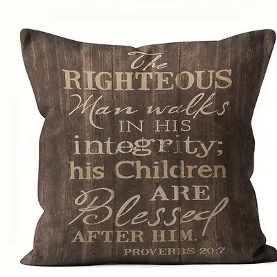 Inspirational Words Pillow Covers For Pattern Cushion Cover Suitable For Sofa Bedroom Car Pillow Cover