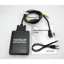Yatour Digital CD Changer AUX SD Card USB adapter Interface for Pioneer Radio DEH-P900 KEH-P6200-W MEH-P055 DEH-88Car Mp3 Player
