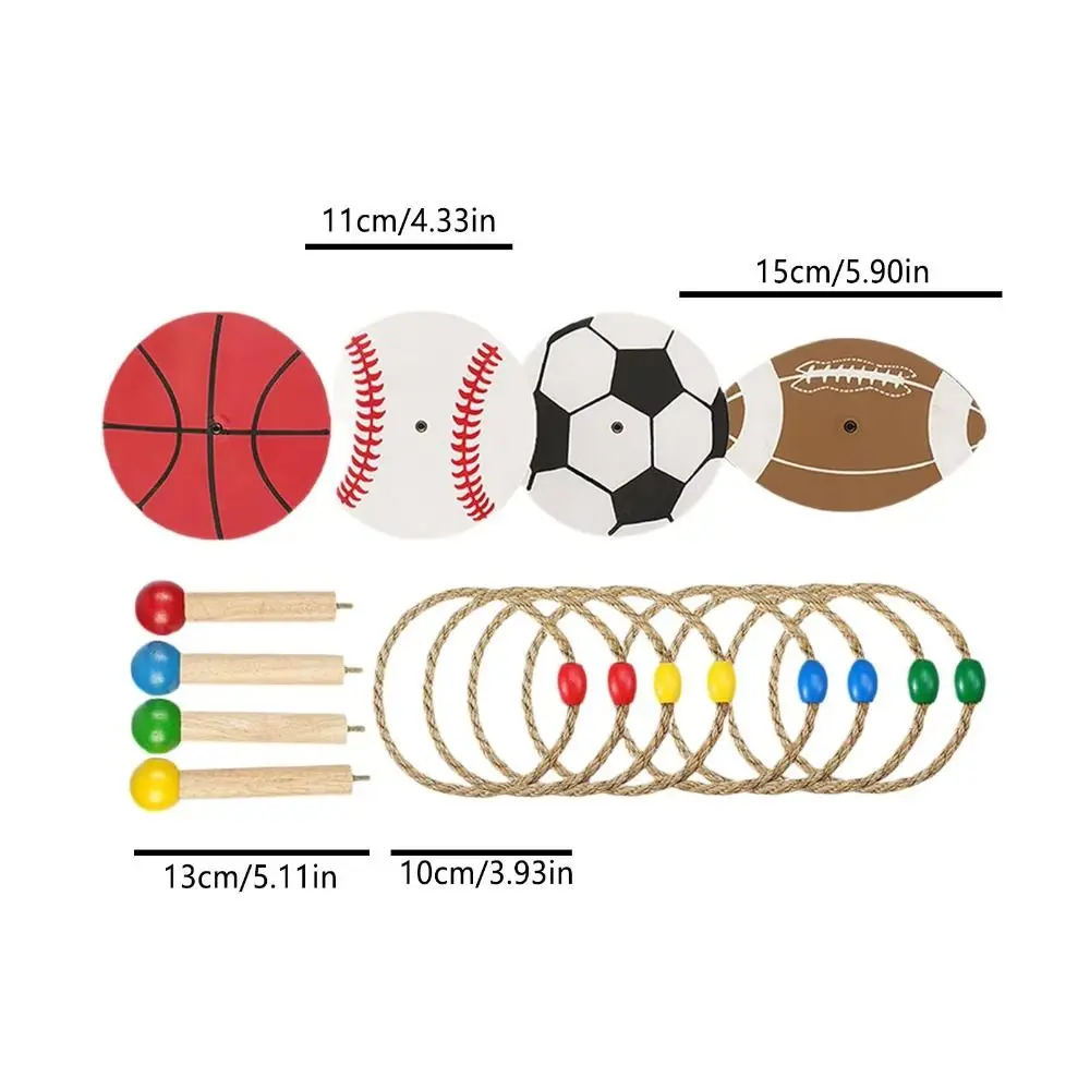 Werfen Themen Seil Ring Werfen Spiel Familie Sammeln Werfen Ring Werfen Training Sandsack Outdoor Ball Hoop Spiel Sport