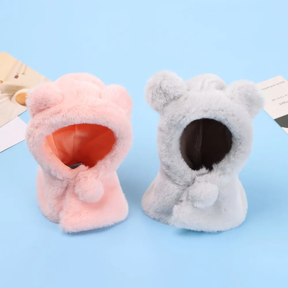 20cm  Accessories Soft Animal  Korea Idol Handmade Hooded Cloak  Clothes Suit Dolls Clothing  's Clothes
