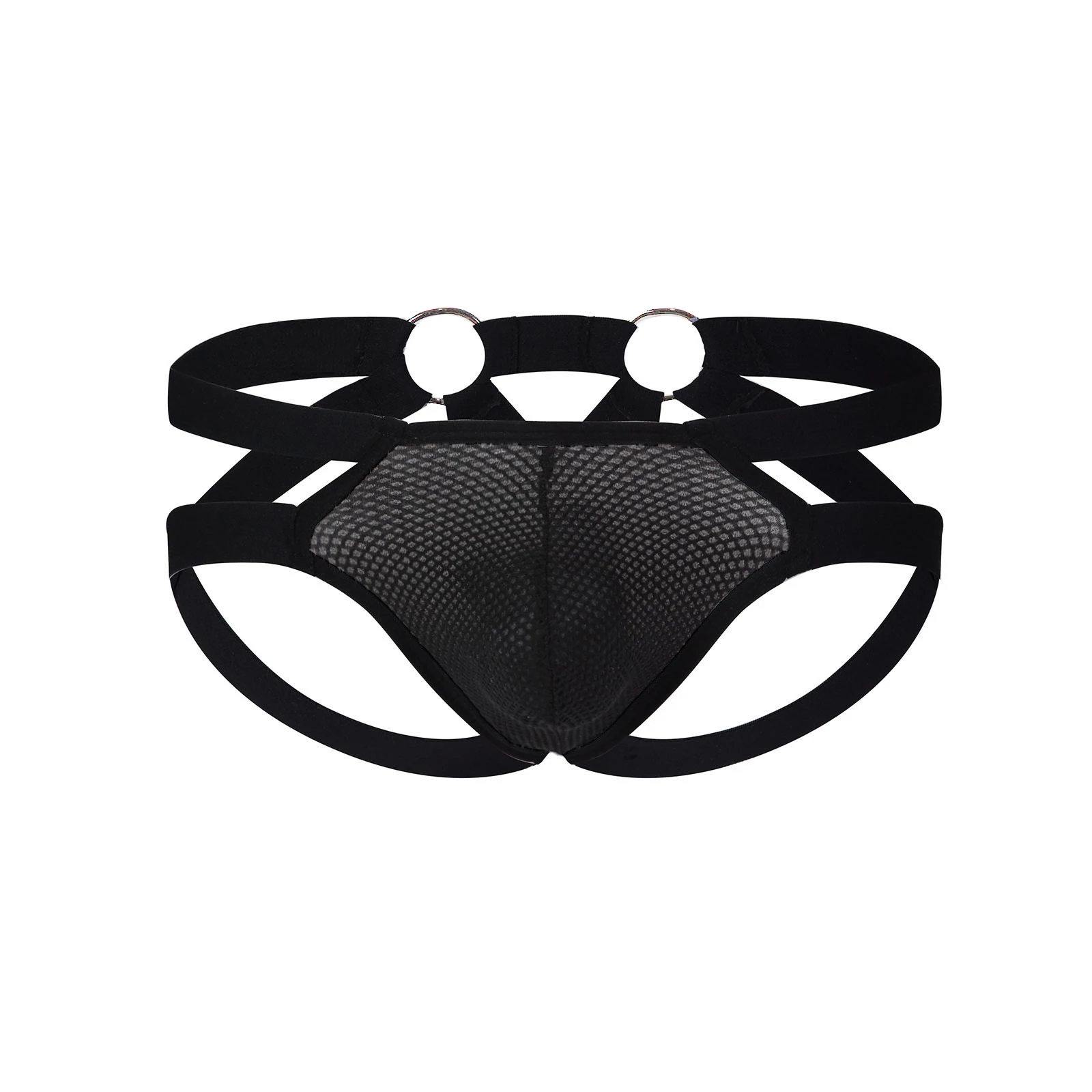 

Men Athletic Jockstrap Thongs Bikini Breathable Supporter Workout Underpants U Convex Bulge Pouch Male Panties G-string T-back