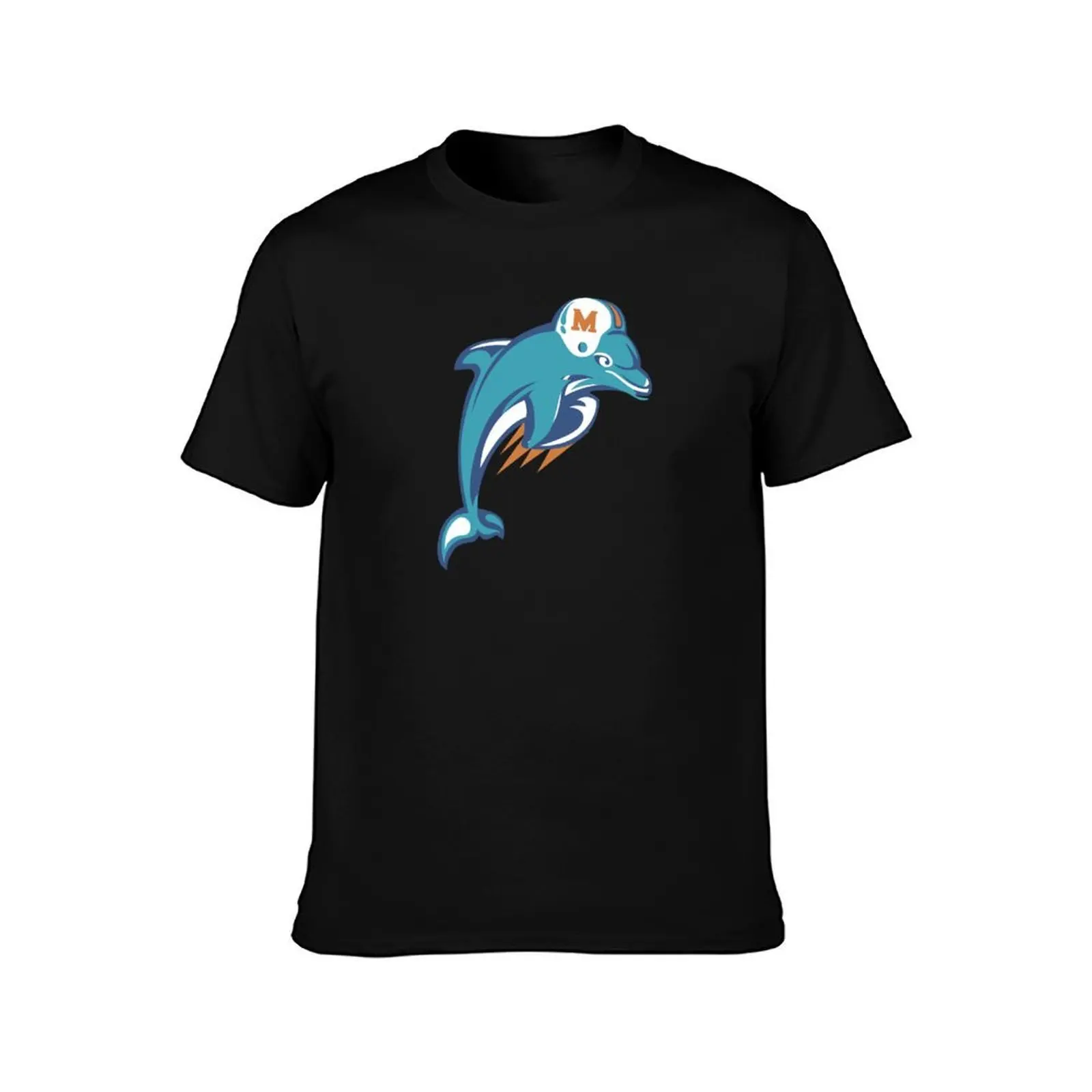 new-dolphins T-Shirt Large Size Casual Tee Shirt T-Shirt